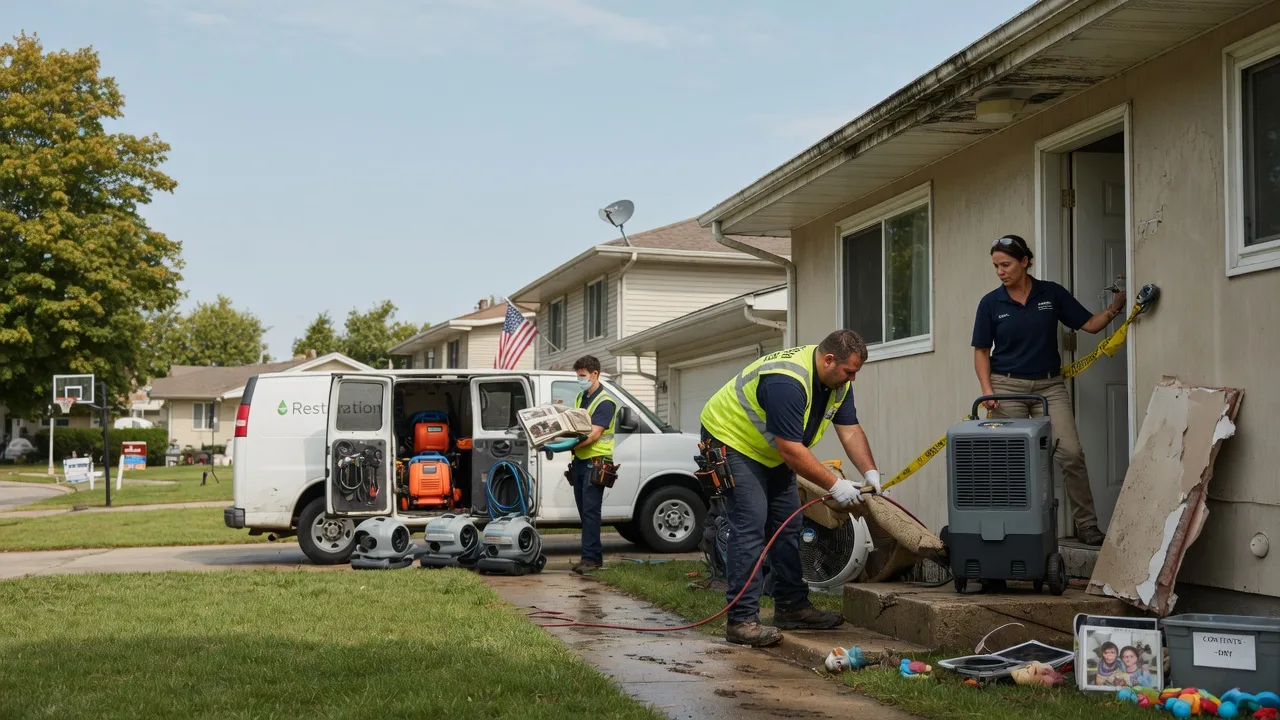 Water Damage Restoration in Blum, TX near me